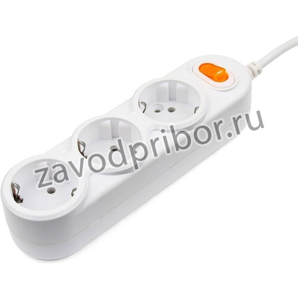 Удлинитель Power Cube, 3р/1.5 м с/з выкл., 3500 Вт, 16 А(PC-1-1,5М)