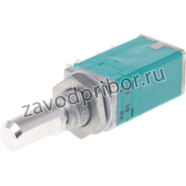 RK097122200G, Потенциометр: осевой, однооборотный, 50кОм, ±20%, 6мм, L: 20мм