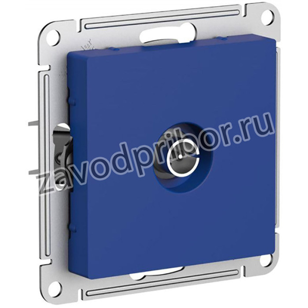 Антенна TV AtlasDesign коннектор механизм аквамарин SE ATN001193