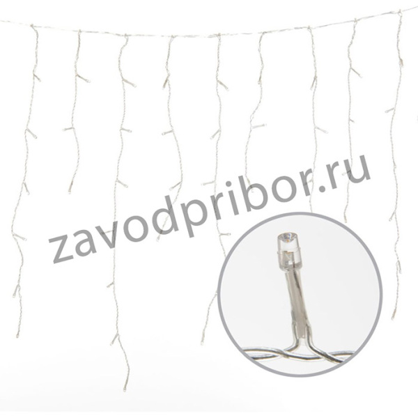 Бахрома светод. с эфф. мерцания, 3м. ULD-B3010-200/TTK WARMWHITE-WHITE IP44 UL-00003949
