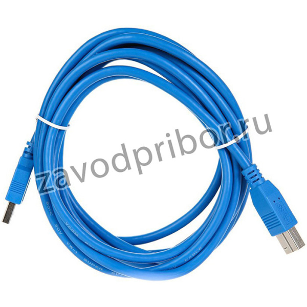 VUS7070-3M, VCOM USB 3.2 Type-AM - USB 3.2 Type-BM 3м, Кабель соединительный USB3.0 Am/Bm 3m VCOM (VUS7070-3M)