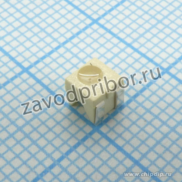 KA-4040SYC, Светодиод smd 4х4мм/желтый/ 588нм/50-120мкд/ прозрачный/90°/боковое свечение
