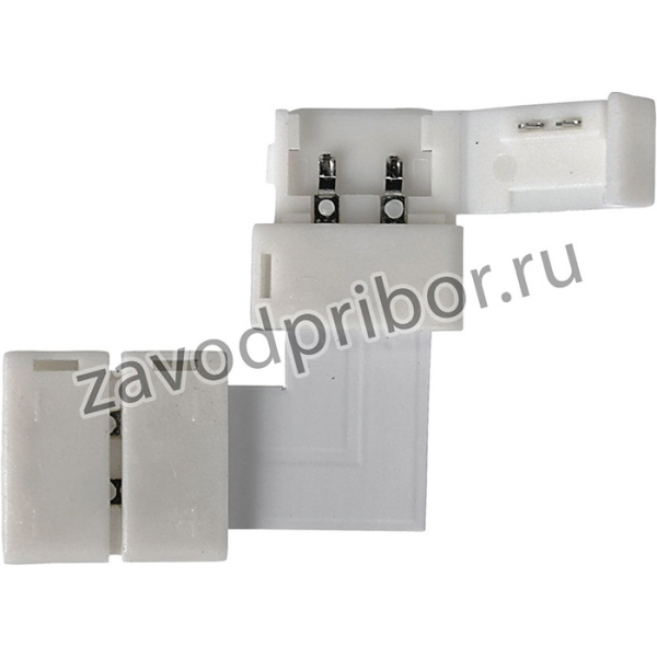 LED 2L / Соединитель электрический коннектор для 5050 одноцв светодиодной ленты L(10pkt)