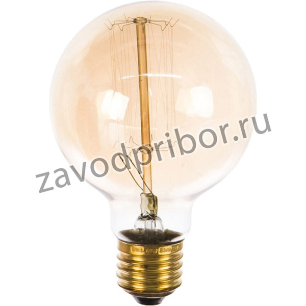 Лампа накаливания Vintage. Форма шар IL-V-G80-60/GOLDEN/E27 VW01 UL-00000478