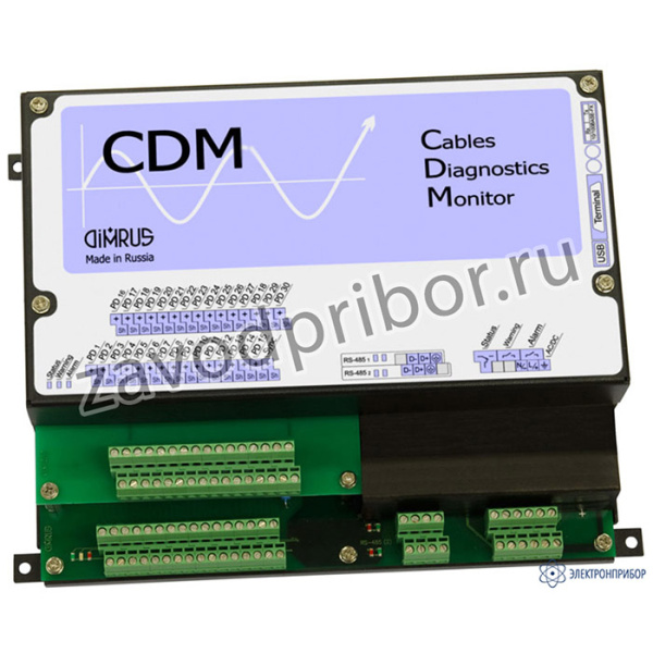 CDM-15 — система мониторинга состояния и диагностики дефектов изоляции 15 кабельных линий