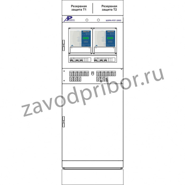 ШЭРА-РЗТ-2003 — шкаф резервных защит и АУВ стороны ВН двух трансформаторов