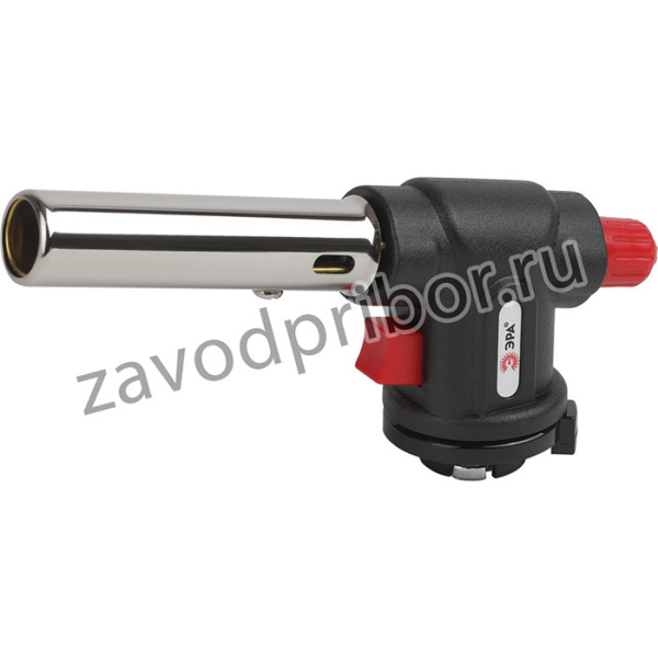 Горелка газовая ЭРА GB-06P с пьезоподжигом установка на баллон вращение 360 градусов Б0052494