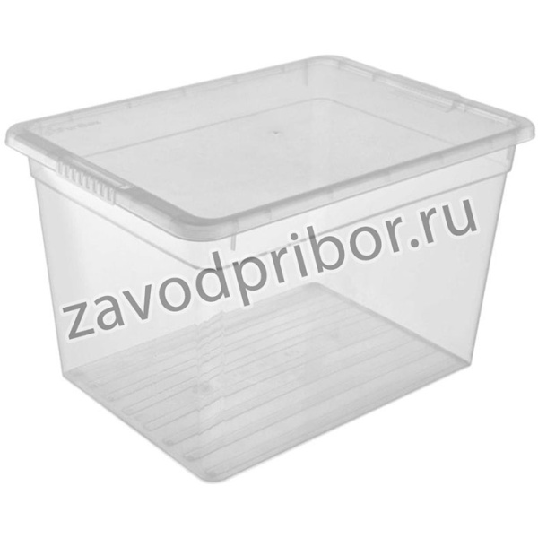 Ящик для хранения Basic с крышкой 20л 39636