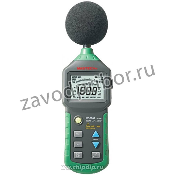 MS6701, Измеритель уровня шума (шумомер), 30-130дБ