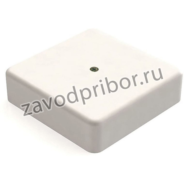 Распаячная коробка для кабель-канала 75х75х28мм,белая,без клеммы IP 40 КР-513190075-056