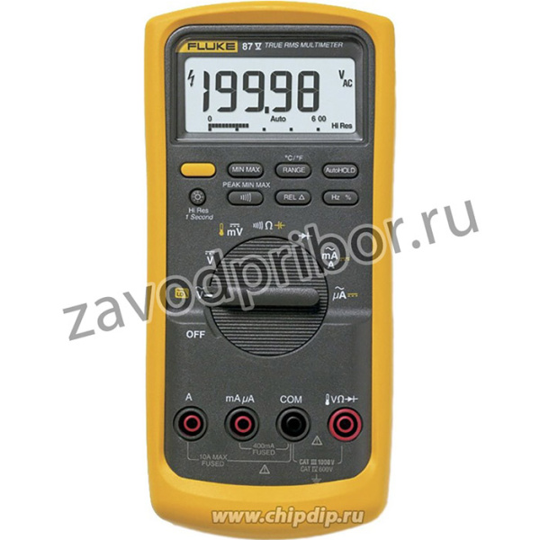 Fluke 87V, Мультиметр цифровой True RMS (Госреестр РФ)
