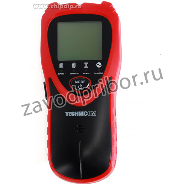 Электронный детектор дерева, металла и электропроводки TECHNICOM TC-ED101MW