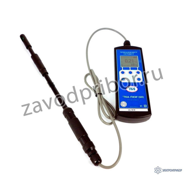 ТКА-ПКМ (60) — термоанемометр + измеритель температуры и влажности