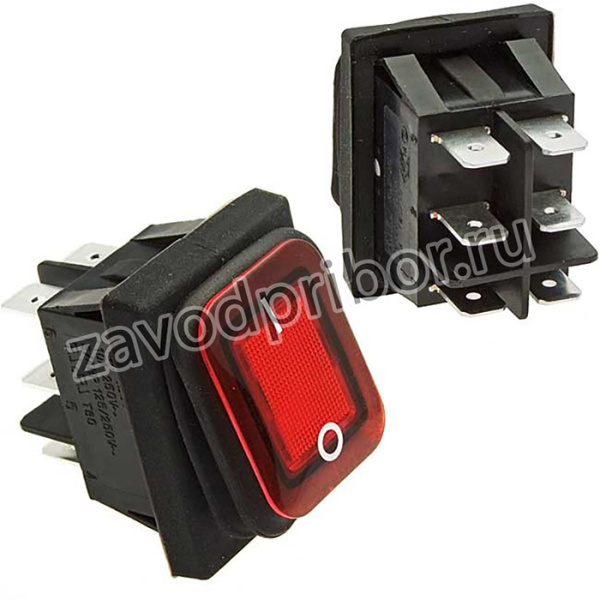 SB091 IP65 on-on 22x30mm