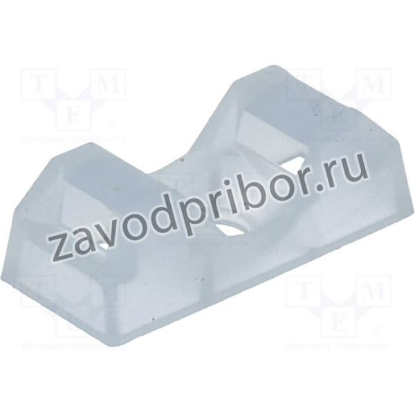 CTQM5-PA66-NA-C1, Площадка под винт, UL94V-2, натуральный, Шир.стяжки: 5мм, L:21мм