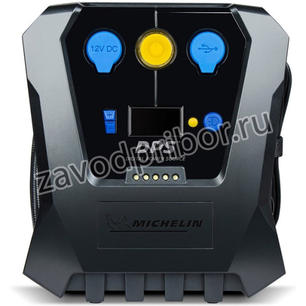 12266 Компрессор воздушный MICHELIN цифровой программируемый с выходом на 12В и USB с LED подсветкой