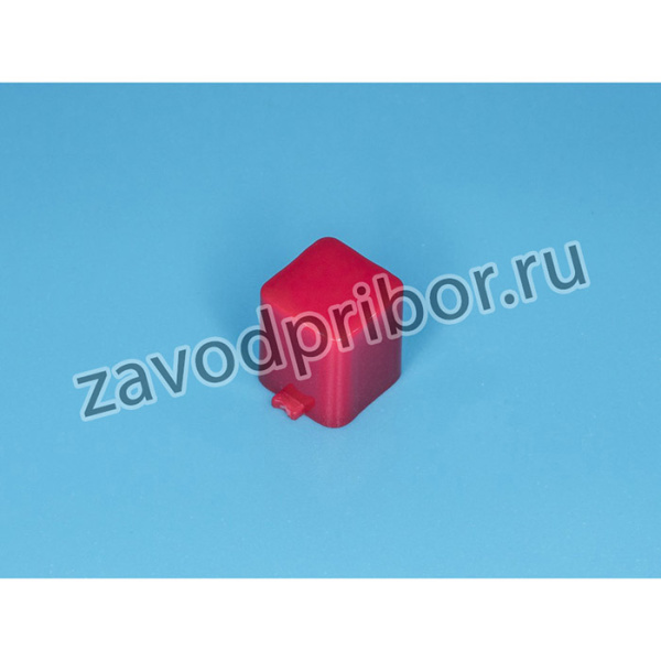 PSM1-K-1-R, Колпачок квадратный для мини кнопки, красный