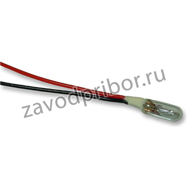 F015, Лампа накаливания, 12 В DC, Проводные Выводы, 3мм