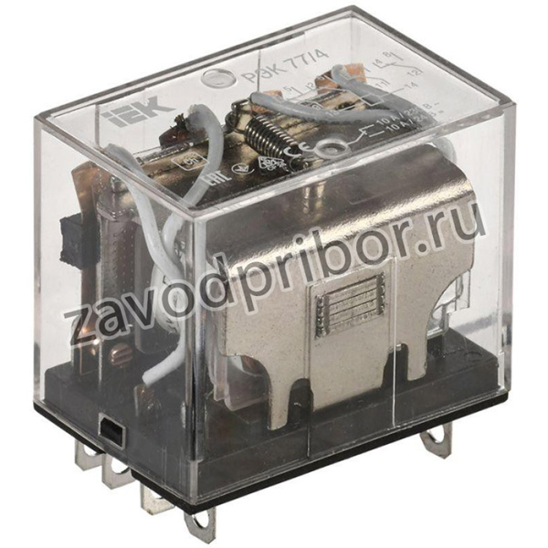 RRP10-4-10-024D, Реле РЭК77/4(LY4) 10А 24В DC IEK