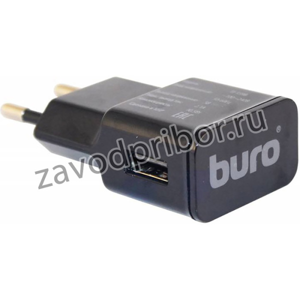 Сетевое зар./устр. Buro TJ-159b 10.5W 2.1A USB-A универсальное черный