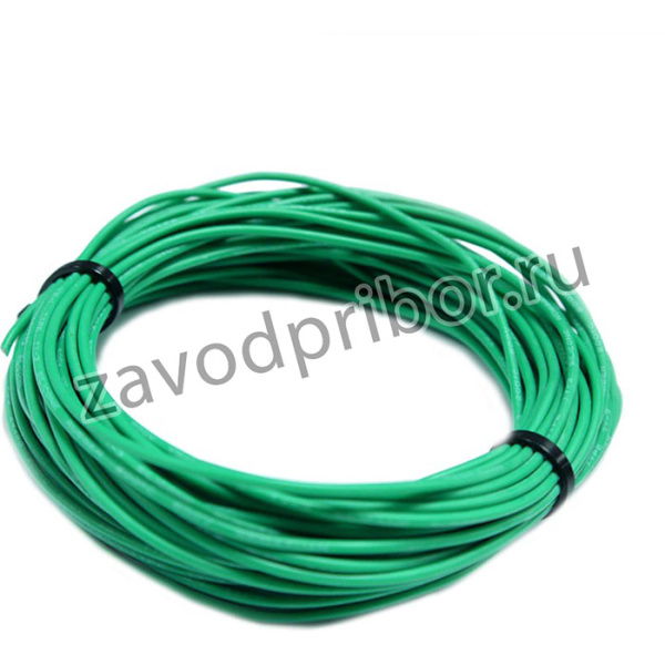 Провод силиконовый 22AWG 0,35 мм кв 10 м ( зеленый)