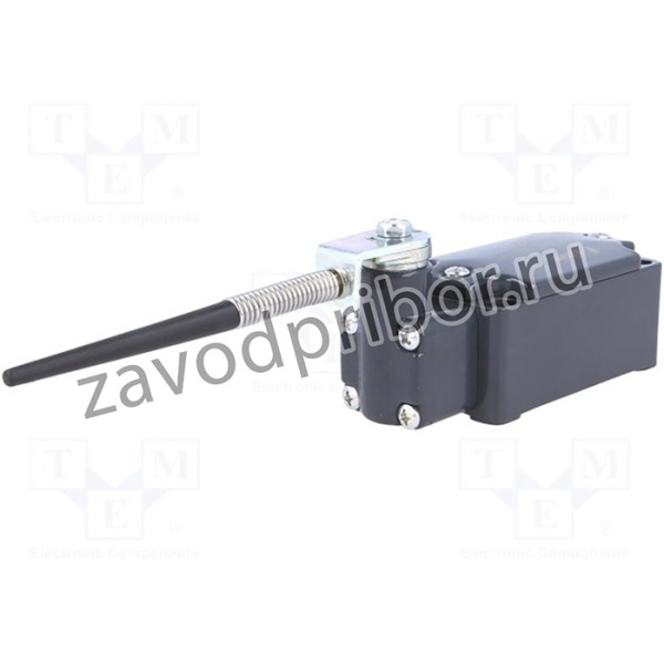 FD534, Концевой выключатель, стержень на пружинном элементе R 106 мм