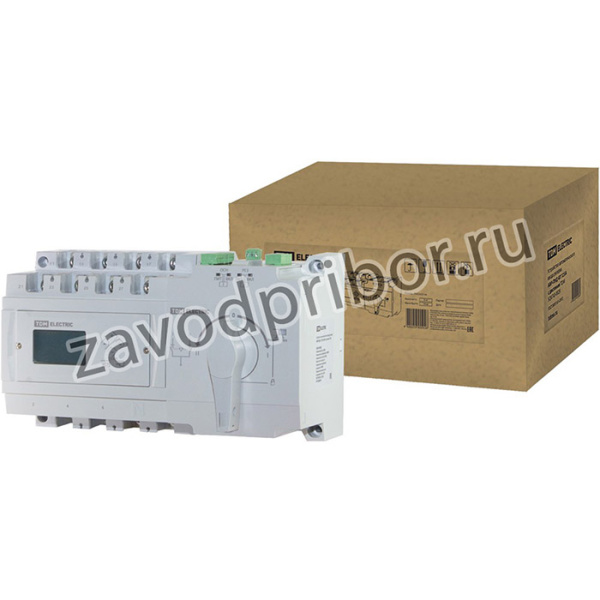 Устройство автоматического ввода резерва АВР-ПНД 4П 250А 380В с дисплеем TDM