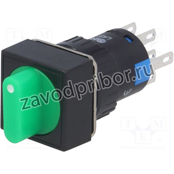 V16-11XAF-3-24G, Переключатель: поворотный, Пол: 3, 3A/220ВAC, 2A/24ВDC, -20-55°C
