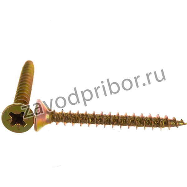 Шуруп жёлтый цинк 130 шт 31364 VIPS