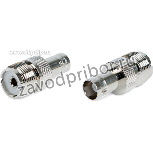 01 Hyperline AD-BNC-F-UHF-F Переходник BNC (мама) - UHF (мама)