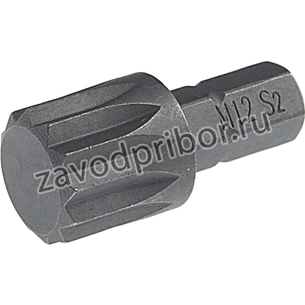 Бита 1/4DR SPLINE М12x25мм JTC