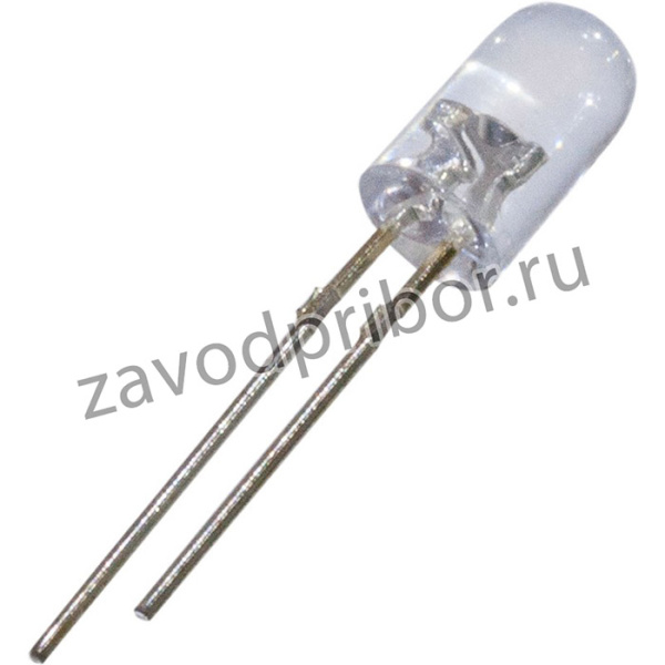 BL-L502UYC, Светодиод желтый 20° d=5мм 2200мКд 590нМ (Ultra Yellow)