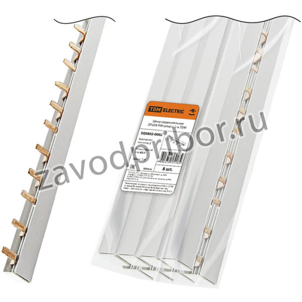 Шина соединительная 2П 63A PIN (штырь) 1 м. TDM