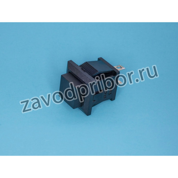 PSW-9AB, Кнопка 15х15 крепление защелка без фиксации, НР контакт, черная