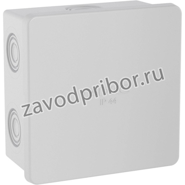 Коробка распределительная с кабельными вводами. IP44. 80х80х40мм (розница) | 53700R | DKC