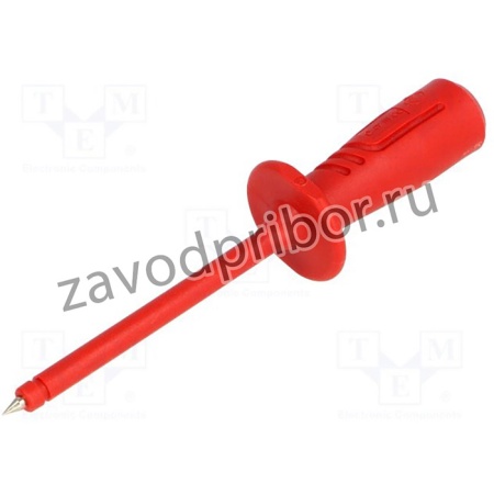 PRUEF2600RT, Измерительный щуп, 1000В, красный, Диам.конца: 2мм, Длина: 94мм