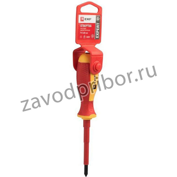 Отвертка PH1х80мм Expert 1000В PROхima EKF ph-1-80-exp-in