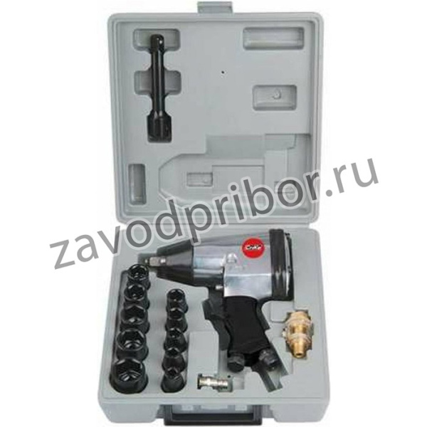 Пневмогайковерт ударный с головками,1/2,500Нм,7000 об. в кей AB-08