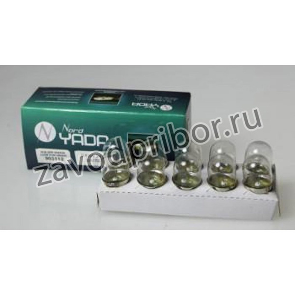 Лампа R10W 24V BA15s, колба прямая, габариты 903112
