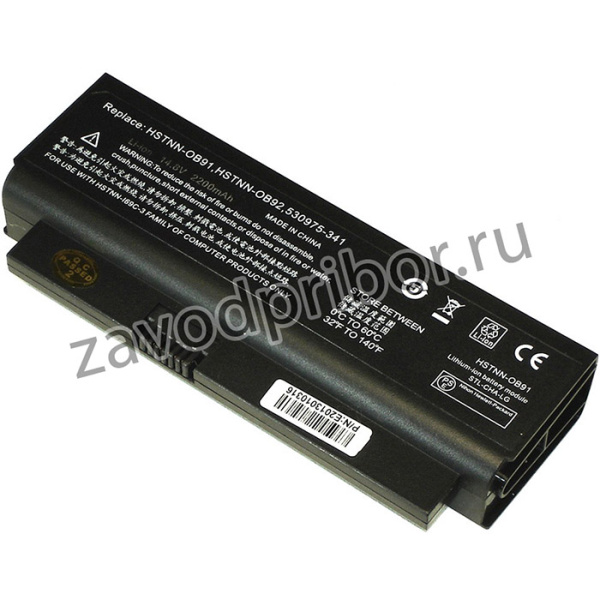 Аккумуляторная батарея для ноутбука HP ProBook 4310S (HSTNN-OB91) 14.4V 2600mAh OEM черная