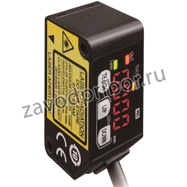 HG-C1030-P, Background Suppression Distance Sensor, Block Sensor, 30 mm Detection Range