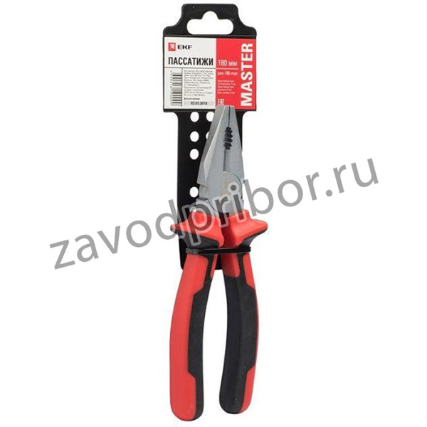 Пассатижи 180мм Master Basic EKF pas-180-mas