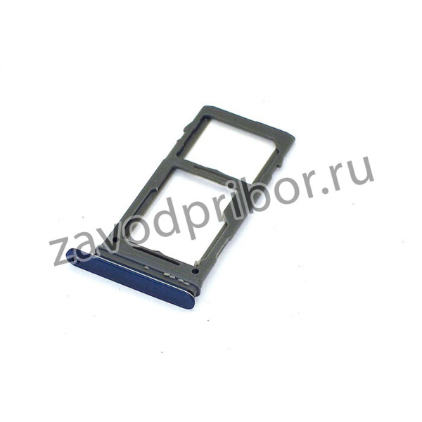 Лоток для SIM-карты Samsung Galaxy S9 Plus (G965F) синий