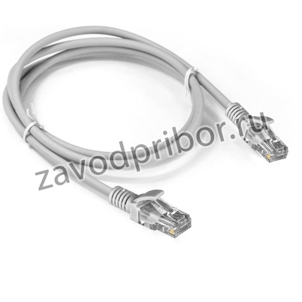 Патч-корд LSZH ExeGate UTP-RJ45-RJ45- 5e-1,5M-LSZH-GY, UTP, cat.5e, 1.5м, серый