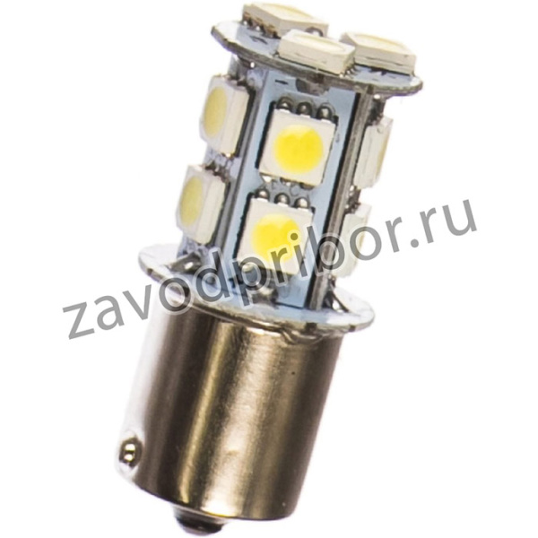 Автолампа диод S25 P21W 24V 13 SMD диодов BA15s 1-конт белая S08202024