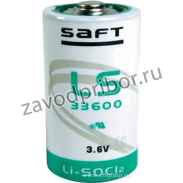 LS33600 (А373/LR20/D), Элемент питания литиевый 17000mAh, 33.4х61.6(1шт) 3.6В