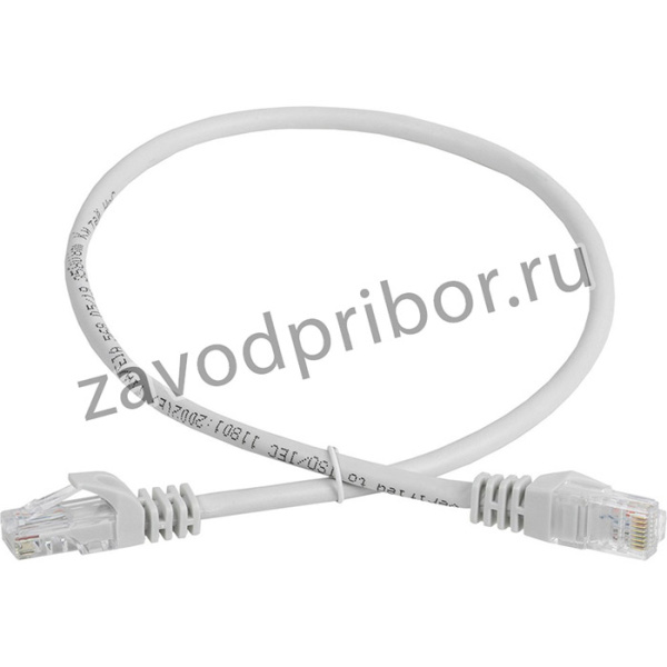 Патч-корд ITK Generica PC01-C5EU-2M-G UTP RJ-45 вил.-вилка RJ-45 кат.5E 2м серый ПВХ (уп.:1шт)