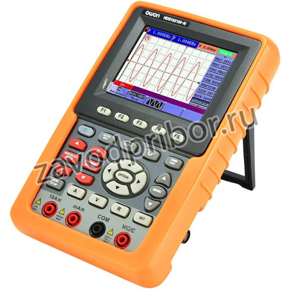 HDS1021M-N портативный цветной осциллограф 20 МГц