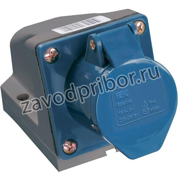 Розетка ОП 32А 220В 2P+PЕ ССИ-123 IP44 IEK PSR11-032-3