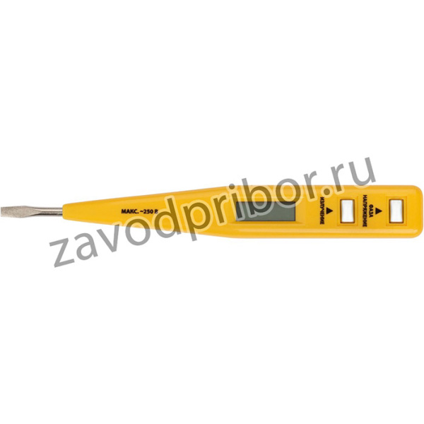 56508, Отвертка индикаторная многофункциональная 12-220 В, 130 мм